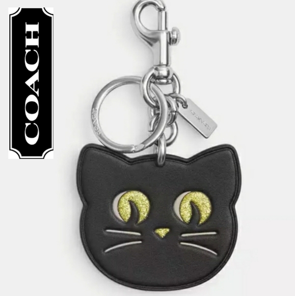 COACH CAT BAG CHARM - Picture 1 of 7